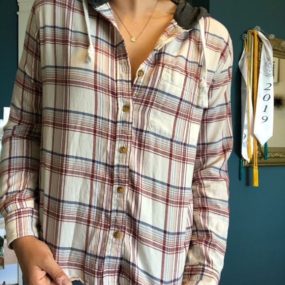 Hooded flannel - Picture 3 of 3